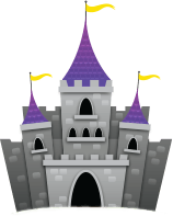animated cartoon castle